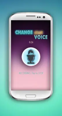 Change Your Voice android App screenshot 0